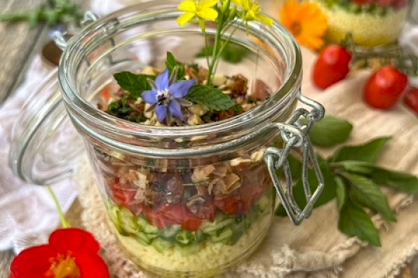 Couscous-Salat orientalisch-pikant>