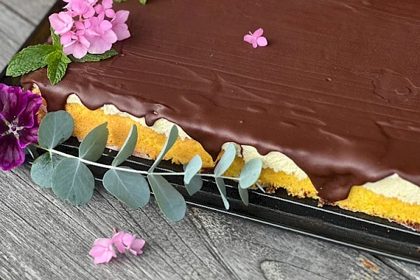 Foto von Bananentorte